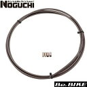 NOGUCHI メッシュブレーキアウター ブラック 自転車 ブレーキワイヤー