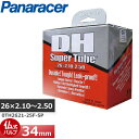 パナレーサー DH Super Tube 0TH2621-25F-SP H/E 26×2.10〜2.50 仏式34mm 自転車 チューブ