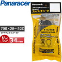 パナレーサー Super Tube 0TW728-32F-SP W/O 700×28～32C 仏式34mm 自転車 チューブ