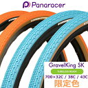 自転車 タイヤ パナレーサー グラベルキング SK 限定色 チューブレスレディ 700×32/38/43 1本 panaracer GRAVELKING SK TUBELESS READY ロードバイク グラベル