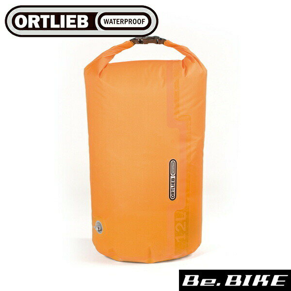 オルトリーブ ドライバッグPS10 バルブ付 12L オレンジ 自転車 バッグ