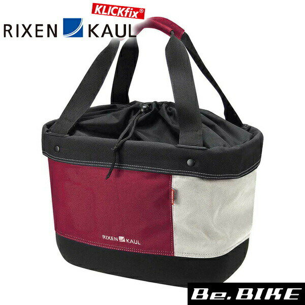 RIXEN & KAUL ショッパーアリンゴ 17L レッド/クリーム 自転車 バスケットバッグ