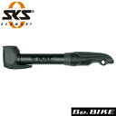 SKS インジェックス T-ZOOM ブラック 対応バルブ:英・仏・米 自転車 空気入れ 携帯ポンプ