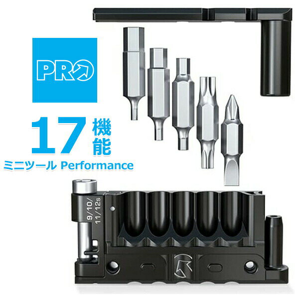 プロ ミニツール Performance17ファンクション (R20RTL0132X) 17機能 自転車 工具 携帯工具 シマノ PRO