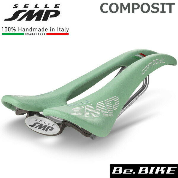 SELLE SMP (セラ エスエムピー) COMPOSIT コンポジット グリーン 自転車 サドル 穴あきサドル ■COMPOSIT(コンポジット) 細身のベース形状、パット無ながらリピートが最も多いサドルです。 素材 トップ ： マイクロファイバー ベース ：カーボンファイバー混合 エラストマナイズドナイロン 12 レール ： AISI304ステンレス鋼 サイズ 長さ ： 263mm 幅 ： 129mm 重量 ： 210g 決済を銀行振込でお考えの方　こちらをお読みください。SELLE SMP (セラ エスエムピー) COMPOSIT コンポジット グリーン 自転車 サドル 穴あきサドル ■COMPOSIT(コンポジット) 細身のベース形状、パット無ながらリピートが最も多いサドルです。 ↓ブラックの詳細画像です。 素材 トップ マイクロファイバー ベース カーボンファイバー混合 エラストマナイズドナイロン 12 レール AISI304ステンレス鋼 サイズ 長さ 263mm 幅 129mm 重量 210g コンポジット カラー 一覧 コンポジット ブラック ブルー ライトブルー レッド &nbsp; 詳細はこちら 詳細はこちら 詳細はこちら 詳細はこちら &nbsp; ライトグリーン グリーン ホワイト イエロー ハイビズイエロー 詳細はこちら 詳細はこちら 詳細はこちら 詳細はこちら 詳細はこちら コンポジット LADY ホワイト ブラック &nbsp; &nbsp; &nbsp; 詳細はこちら 詳細はこちら &nbsp; &nbsp; &nbsp; コンポジット カーボンレール ホワイト ブラック &nbsp; &nbsp; &nbsp; 詳細はこちら 詳細はこちら &nbsp; &nbsp; &nbsp;