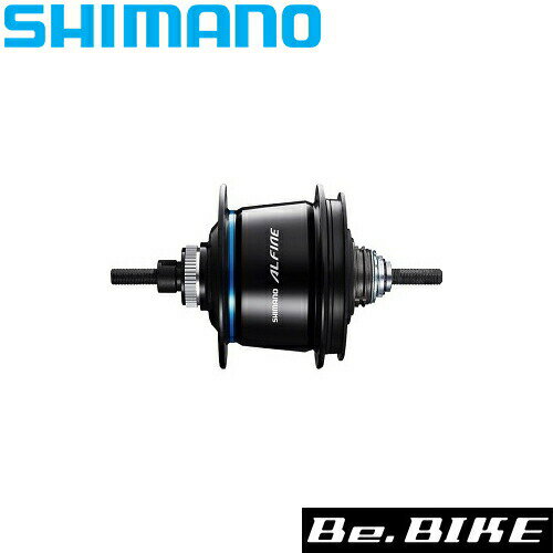 シマノ SG-S7051 内装8S（Di2) ブラック 36H 軸長:187mm OLD:135mm センターロックローター対応 ISGS70518AL 自転車 コンポーネント ALFINE