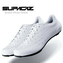 自転車 シューズ スパカズ Suave Road Shoe ホワイト ビンディングシューズ SUPACAZ ロードシューズ ロードバイク