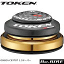 TOKEN OMEGA C83TBT 1.5テーパー ヘッドセット インテグラル 自転車 ヘッドパーツ(インテグラル)