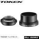 TOKEN TK036F ヘッドセット 1-1/8+1.5テーパー 自転車 ヘッドパーツ(MTB)