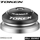 TOKEN OMEGA A138 1-3/8テーパー ヘッドセット インテグラル 自転車 ヘッドパーツ(インテグラル)