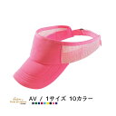 AV アメリカンバイザー サンバイザー 別注 刺繍対応 アウトドア メッシュ