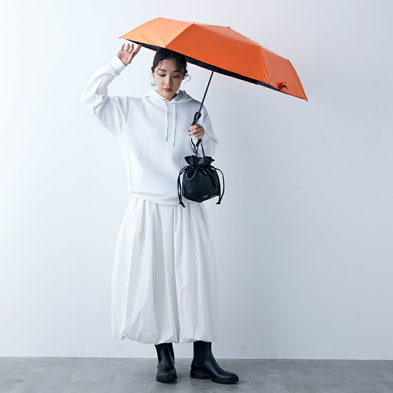 ZIP！】キテルネ！雨対策！車で使う傘カバー・サコッシュ付きの