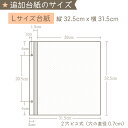 『 アルバム用 追加台紙 5枚組 』 5枚継ぎ足し用ビス2本付 ブルー色 ラミネート台紙 縦32.5cm×横31.5cm 【郵便配送対象外】貼り付け式 フォトアルバム ベビー アルバム アルバム追加台紙 台紙が増やせるアルバム エコー写真 孫 2