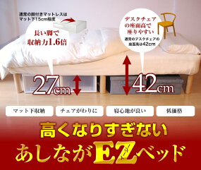 セミダブルサイズ脚長EZマットレスベッドボンネルコイルの脚付きマットレス【あす楽対応_四国】【あす楽対応_中国】【あす楽対応_近畿】