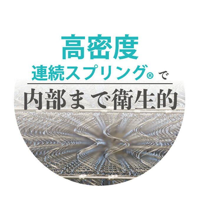 フランスベッド製 マットレス シングルまたは85スモールシングル スプリングマットレス tw-010α　TW-010αツインサポート　高密度連続スプリング　かため　日本製 フランスベッド スプリング防ダニ 抗菌 防臭 加工 ZT-020後継 【メーカー直送品】