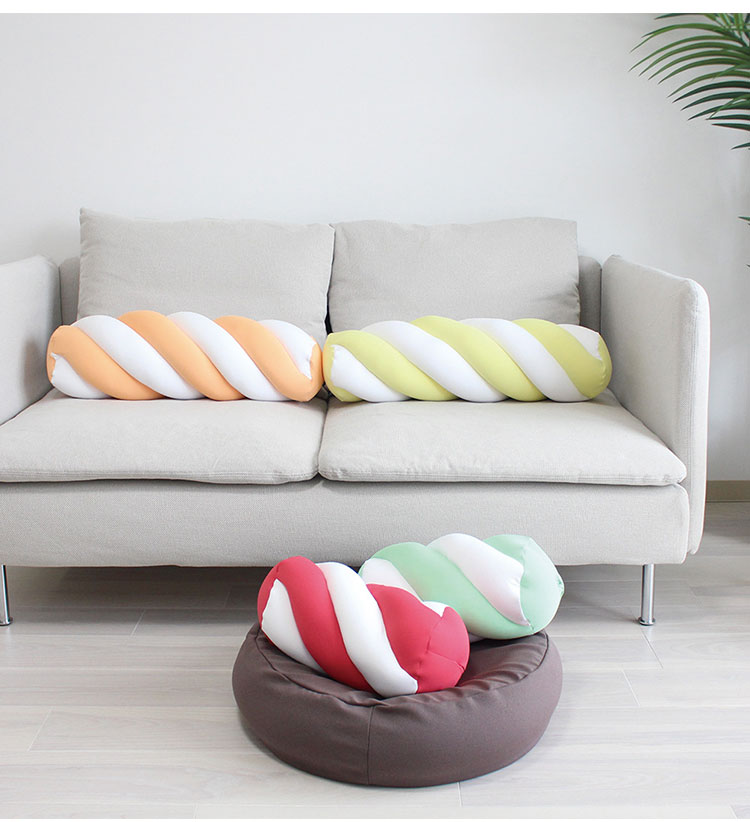 ツイストマシュマロ ロング MOGU 抱き枕 クッション モグ パウダービーズ へたりにくい ビーズクッション クッション マシュマロ ふわふわ ふわもち 背当て 腰当て 背もたれ 子ども キッズ お祝い(代引不可)【送料無料】 [2]