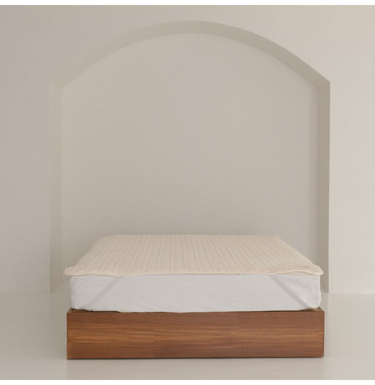 nishikawa【西川】hauu もちもち敷きパッド 100×200cm シングル 敷パッド 敷布団 ベッドパッド かわいい おしゃれ 北欧 洗濯可能 洗える シンプル デザイン マットレス 敷布団【送料無料】