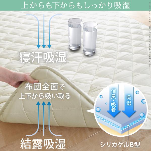 敷き布団 除湿シート入り 吸湿 シングル 高反発 クッション 除湿シート 布団 ふとん 厚さ3cm 防ダニ 防カビ 敷布団 軽量 三つ折り マットレス(代引不可)【送料無料】 3
