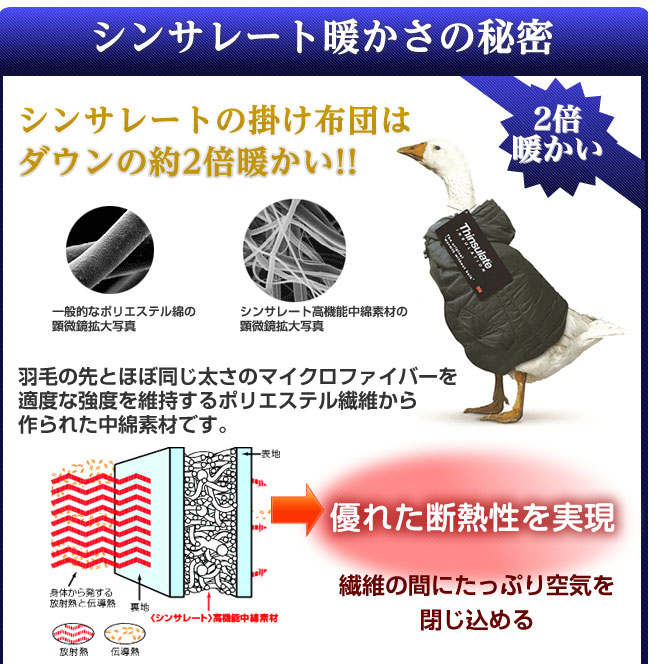 日本製 シンサレートUltra《150》掛布団/羽衣〜hagoromo セミダブル シンサレート 掛け布団(代引き不可)【送料無料】 [3]