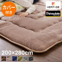  シンサレート使用 あったか極厚7層ラグマット 200×280 約4.5cm厚 厚手 極厚 ふかふか ホットカーペット対応 リビング ラグ ラグマット 絨毯 カーペット あったか シンサレート こたつ 敷布団 こたつ敷き布団