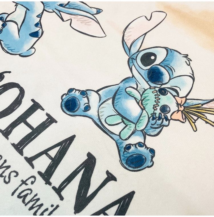 枕カバー スティッチ OHANA 43×63cm ディズニー キャラクター かわいい 子供 こども ジュニア 子ども キッズ プレゼント 贈り物 ギフト 男の子 女の子 クリスマス 誕生日 人気 幼稚園 保育園(代引不可)【送料無料】 [2]