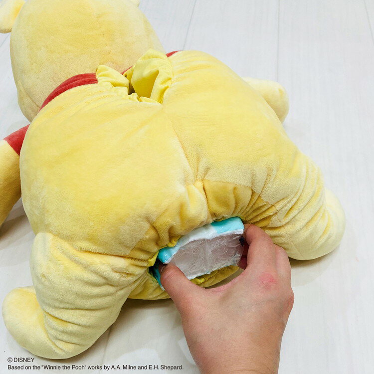 MORIPiLO ディズニー ティッシュケース ベイマックス プーさん おすわりティッシュボックスカバー とろける肌触り 可愛い グッズ ぬいぐるみ ペーパーホルダー キャラクター(代引不可)【送料無料】 [2]