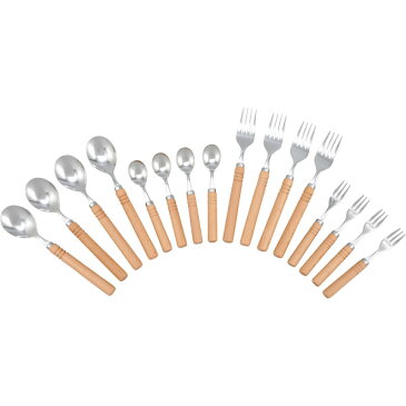 スリーライン スリーライン デザート16本セット 金属洋食器 ステン洋食器 デザ-トセット 3LINE‐3(代引不可)