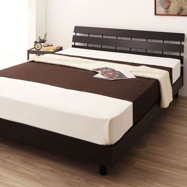 国産 日本製 ベッド セミダブル パネル 脚付き コンパクト並べて使える デザインベッド 北欧 脚付き パネル デザインベッド【Torukka】トルッカ セミダブル 2つ折りボンネルコイル マットレス付き(代引き不可)【送料無料】