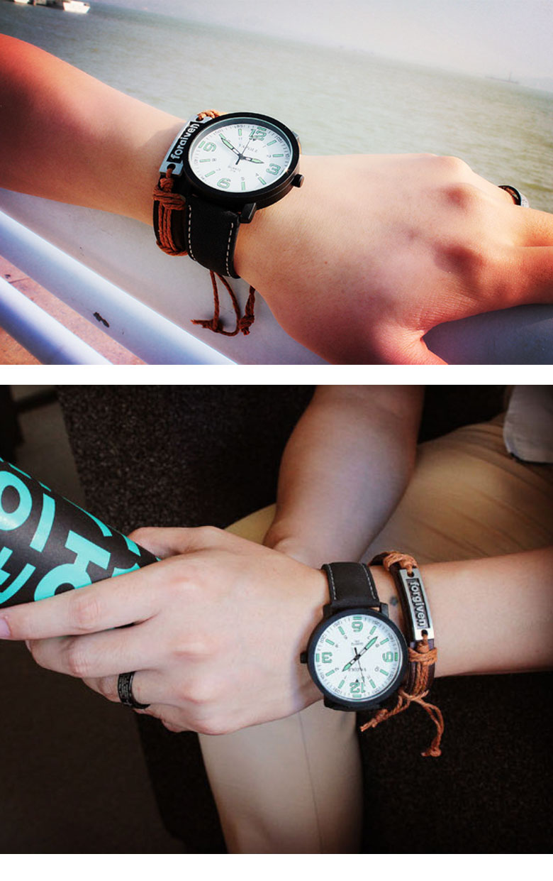 腕時計 ファッション レディース 男性 メンズウォッチ メンズ ウォッチ 腕時計 アナログ カジュアル ビッグフェイス仕様 デザイン 時計! 送料無料