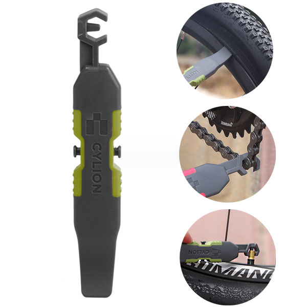 自転車 工具 タイヤレバー タイヤスプーン タイヤ交換 便利 自転車修理 ツールキット 多機能 携帯 チェーン! 送料無料