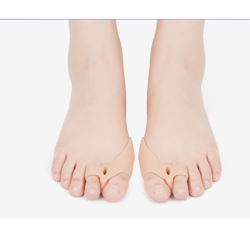 外反母趾 足指サポーター 男女兼用 シリコンパッド 男女兼用 1足組2個入り! 送料無料