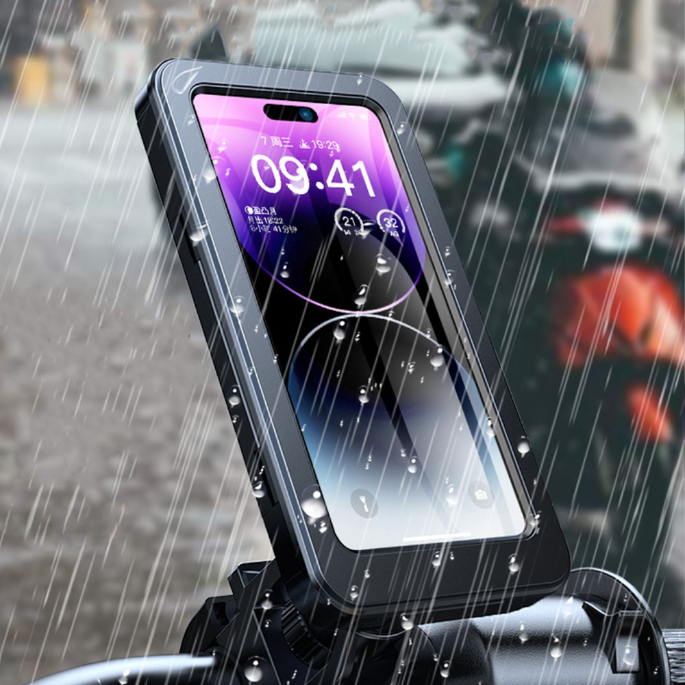 防水 バイク スマホホルダー 自転車 スマートフォンホルダー バイク スマホ ホルダ...