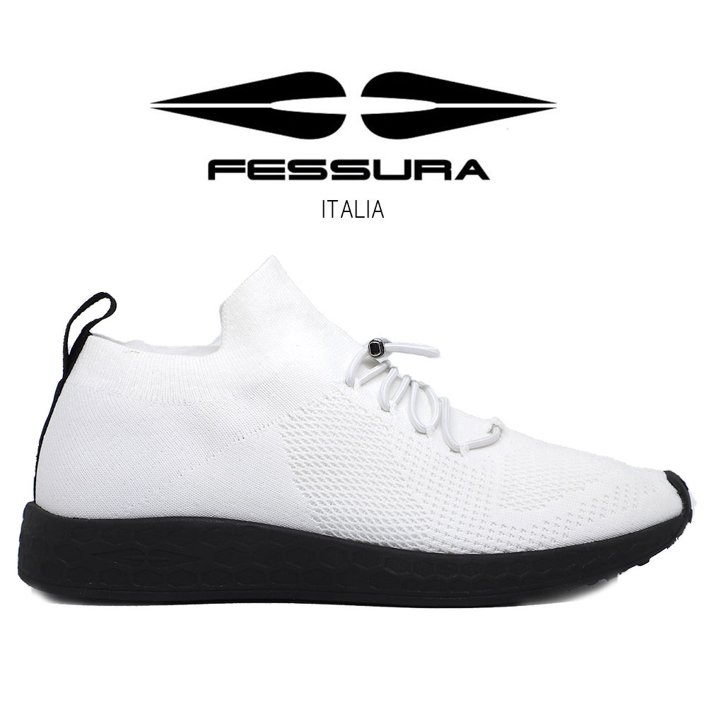 FESSURA RUN SOCK KNIT WHITE レディース サンダル フェスーラ スニーカー レディース ハイカット 靴 イタリア ブランド おしゃれ