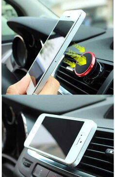 スマホ 車載ホルダー マグネット iPhone スマートフォン 車載ホルダー マグネット式 車載スタンド スマホスタンド マグネットスマホホルダー 車載用 iPhone7・iPhone7 Plus iPhone6s・iPhone6s Plus・5インチ大型スマホ対応 マグネット式車載ホルダー 貼る