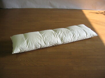 【50×140cm】硬軟両用ロングタイプベッド用枕(パイプ+フェザー)抱き枕ロング羽根枕