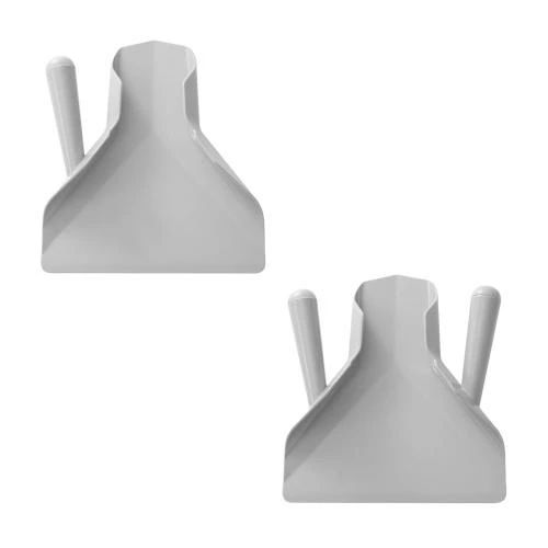 フードサービングスクープ フライドポテトシャベル ポップコーンスクープ フライバガーシャベル デザー..