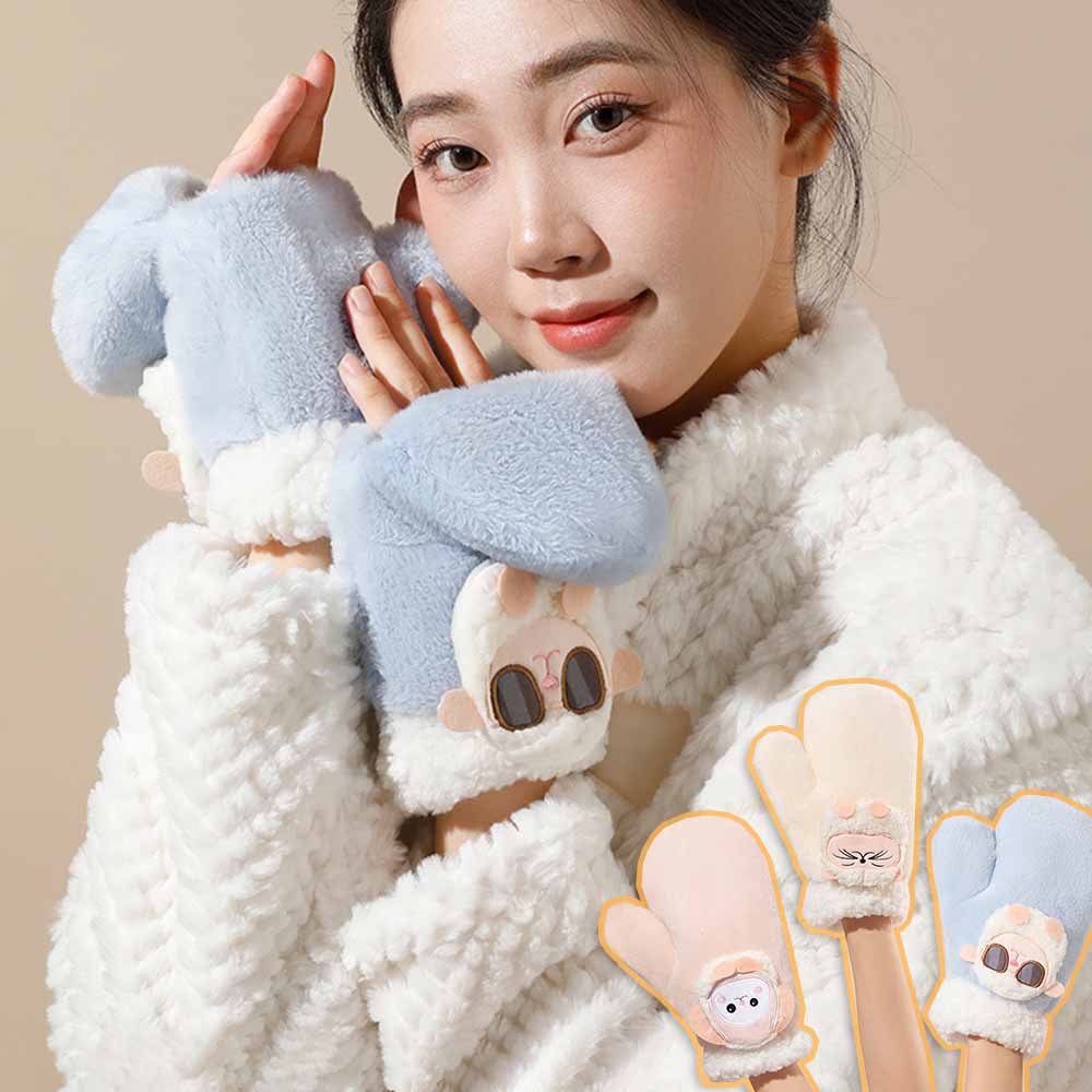 電熱グローブ 電熱手袋 USB充電式 ヒーター付き 1800mAh 3段温度調整 指なし カバー付き あったか手袋 ..