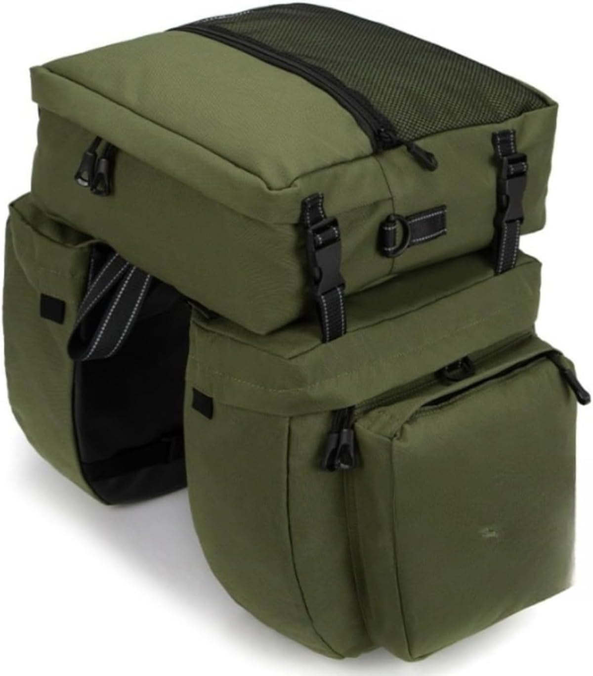 自転車サドルバッグ、後部座席、リアラック、大容量ライディングテールバッグ、マウンテンバイクスリー..