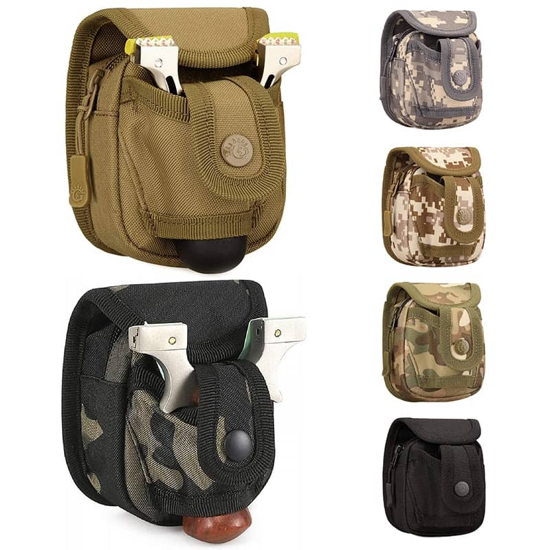 スリングショット パチンコ 弾弓 球 ボール BB弾 収納ポーチ ツールポーチ パチンコ玉ケース 狩猟アク..