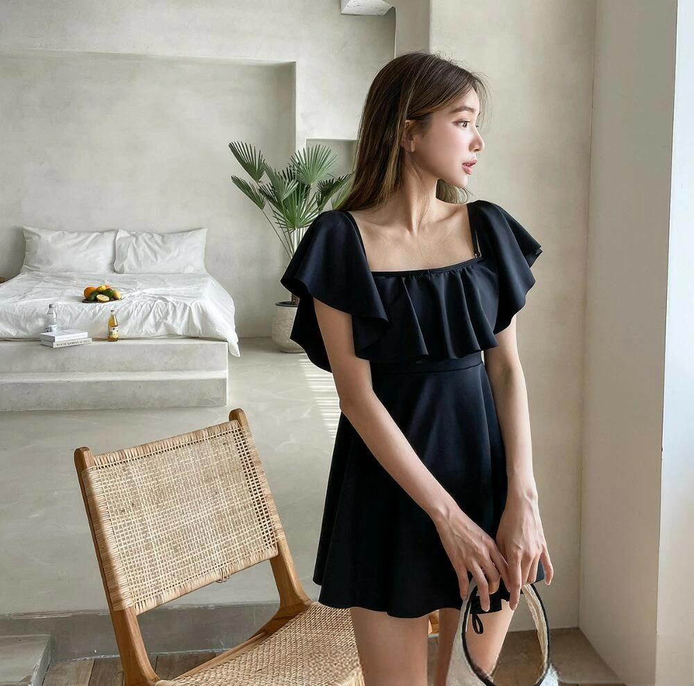 水着 体型カバー オフショルダー大人可愛い 水着 オフショル 水着 レディース オフショルダー ワンピース ワンピース水着 水着 オフショルダー 韓国 露出控えめ 水着 高校生 ママ おしゃれ 褒められる