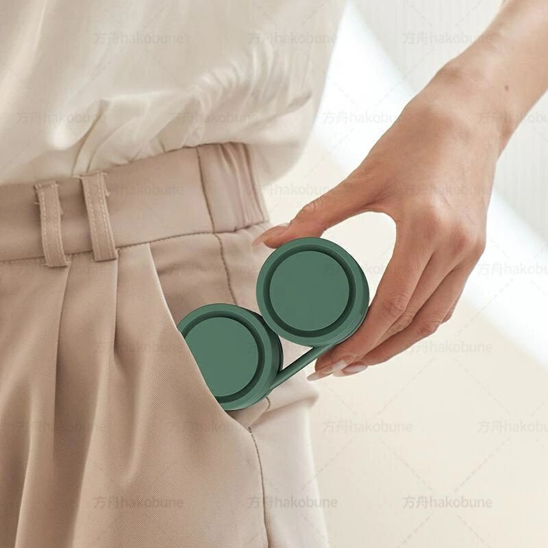 羽根なし ネックファン 収納ケース 巻いてコンパクト収納