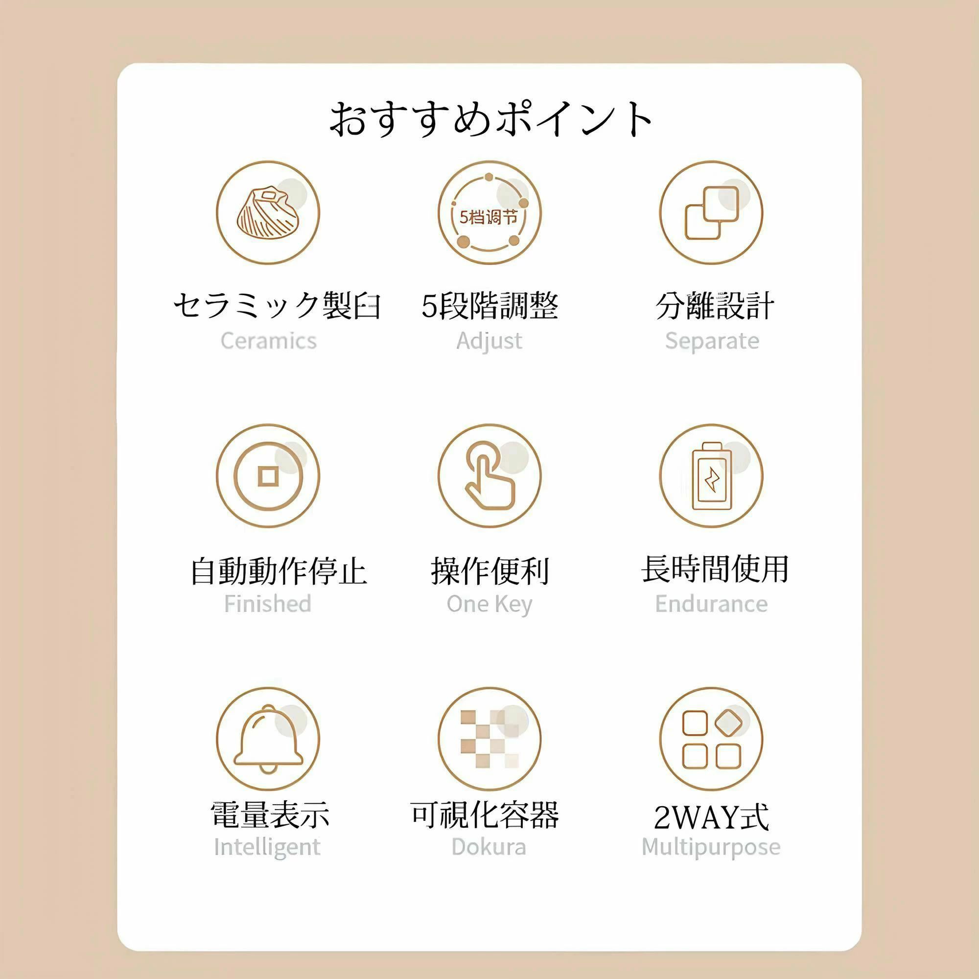 電動 手動 2WAY 充電式 電量表示 セラミック製臼 珈琲ミル 小型 コーヒーミル 洗え...