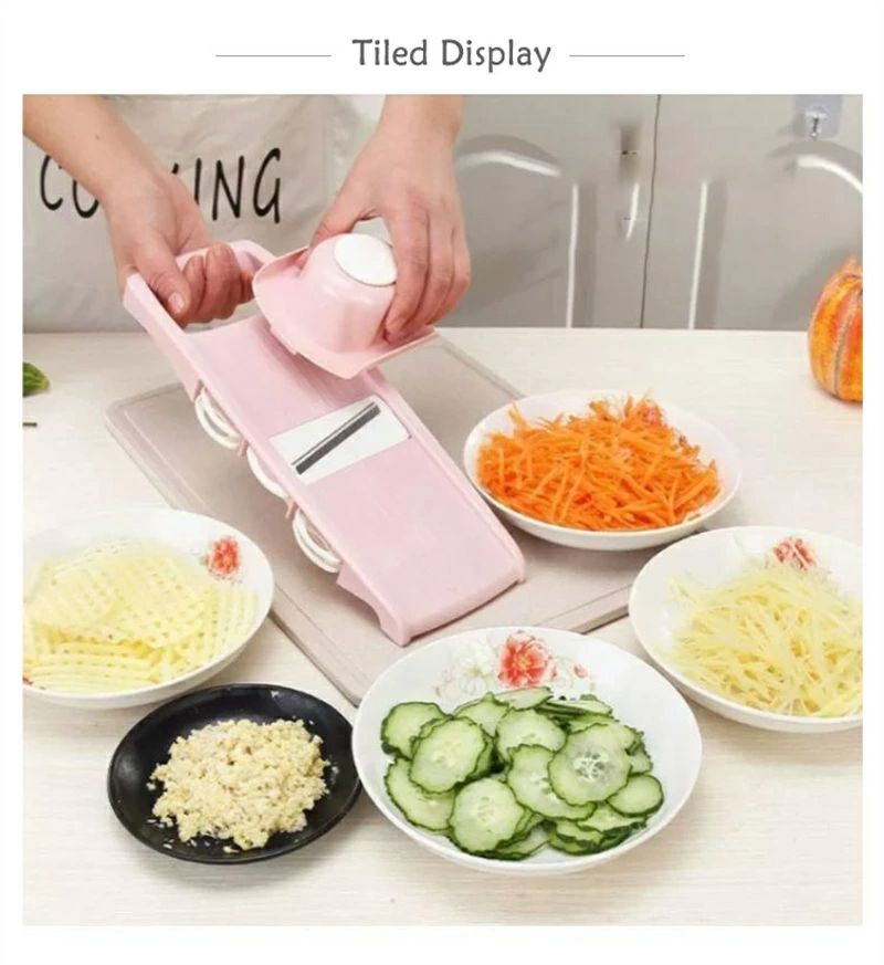 千切り調理器具 千切り器 野菜 キャベツ用スライサー 千切り おろし器 マルチスライサー コンパクト スライサー セット bedokikou-10003906 ビードゥー喜幸 サンプル画像3