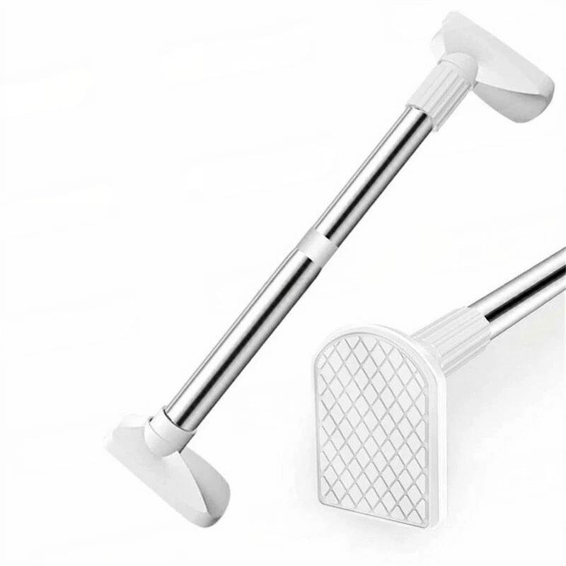 強力極太タイプ 本棚 耐震 家具転倒防止伸縮棒 ステンレス 長さ調節可能50~160cm 転倒防止用 つっぱり棒 直径27cm 転倒防止 突っ張り棒 地震 耐震対策 つっぱり