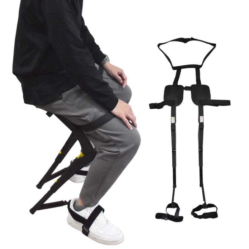 Chairs, Tables, Sheets - 立ったまま座れる椅子 歩ける椅子 着る椅子 チェアラブル 折りたたみ 椅子 イス チェア 軽量 耐荷重90kg 外骨格 立ち仕事 作業用 移動用 ポータブル