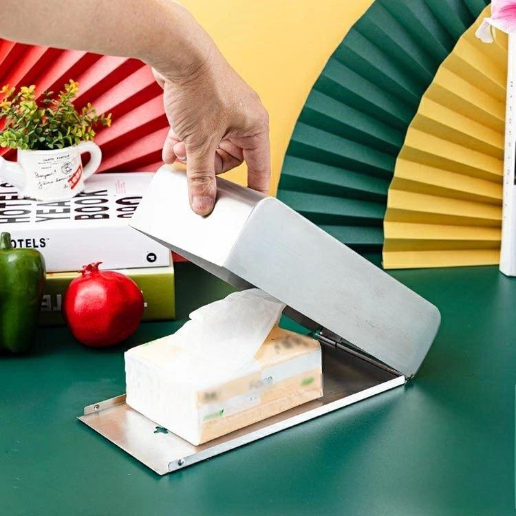 ティッシュケース ステンレス 壁掛け 卓上 平置き 2way ディスペンサー シルバー 壁取付 平置き 薄型 ペーパーケース ティッシュカバー ペーパーケース ティッシュカバー ティッシュホルダー ペーパータオル シンプル モダン インテリア [3]