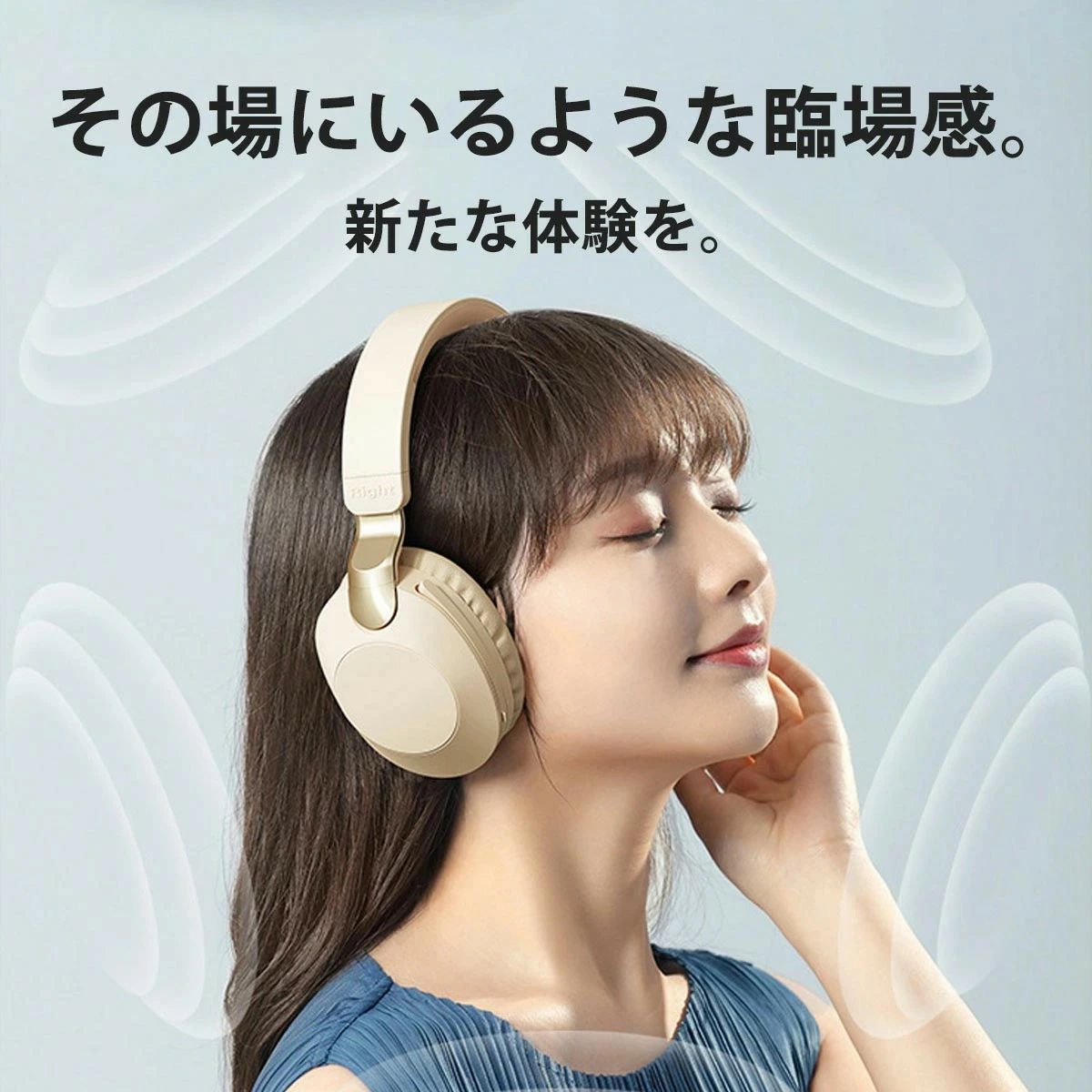ヘッドホン Bluetooth ワイヤレス ヘッドセット おしゃれ USB 有線 兼用 ヘッドフ...