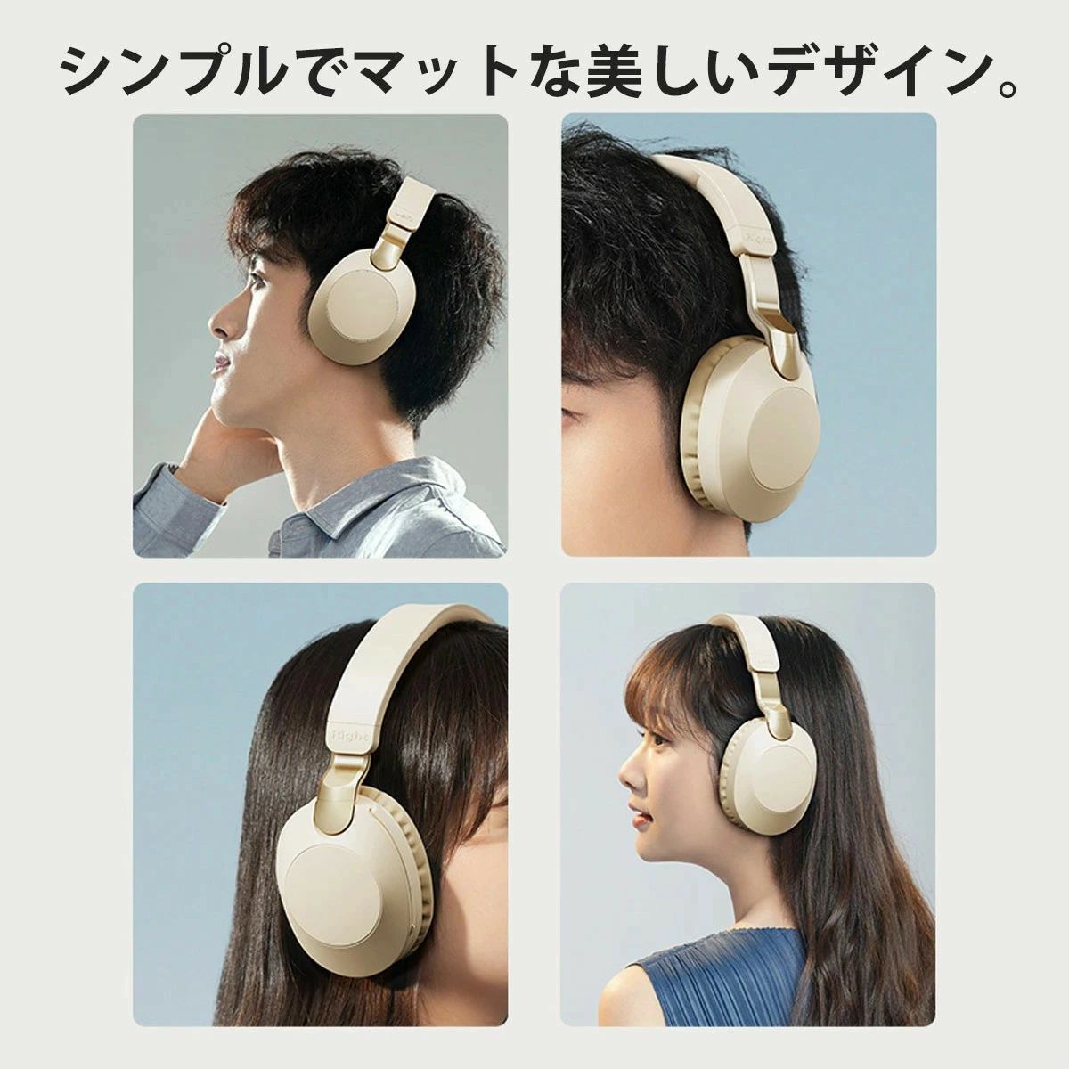 ヘッドホン Bluetooth ワイヤレス ヘッドセット おしゃれ USB 有線 兼用 ヘッドフ...