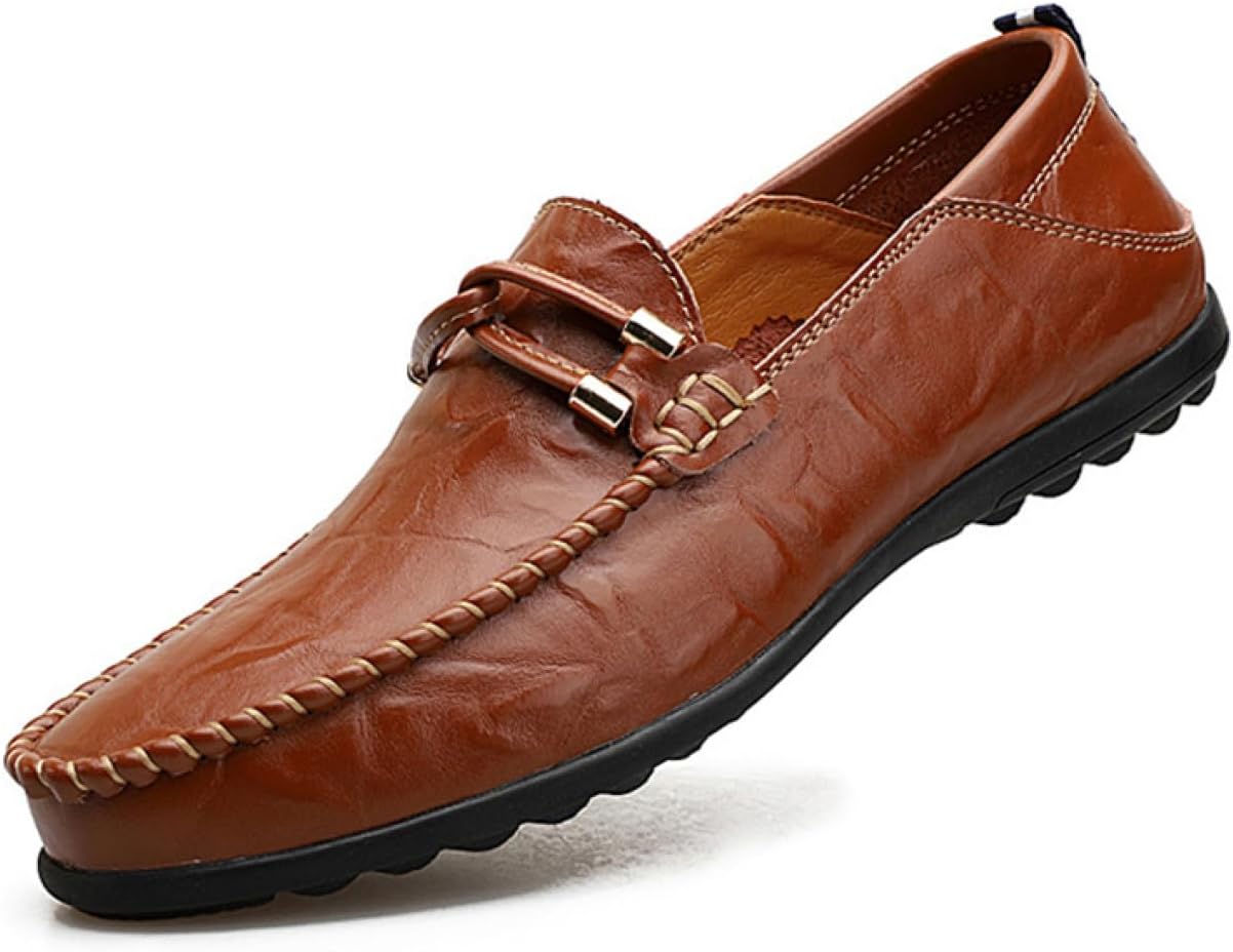 ドライビングシューズ スリッポン メンズ ローファー 合成皮革 ステッチ スムース 防滑 運転しやすい 紳士靴 通勤 黒 茶色 ブラウン ゆったり メンズ靴 革 おしゃれ 軽量 滑り止め ウォーキング
