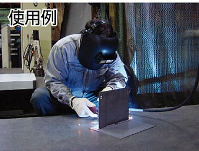 TRUSCO(トラスコ)溶接面プラスチック製直かぶりタイプ【1個】【TPWK】(溶接用品/溶接面)